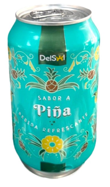 piña Refresco de lata